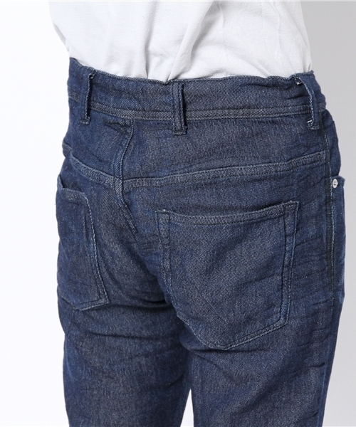 VENCEEXCHANGE(ヴァンスエクスチェンジ)の「カットデニムパンツ(デニムパンツ・メンズ・ブルー/ブルー系その他・SMALL/LARGE/MEDIUM)」の6枚目の写真