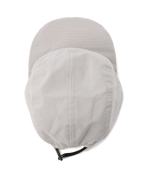 meanswhile(ミーンズワイル)の「meanswhile / ミーンズワイル Water-repellent Jet Cap MW-HT21102(ハット・メンズ・ブラック/ライトグレー・FREE)」の5枚目の写真