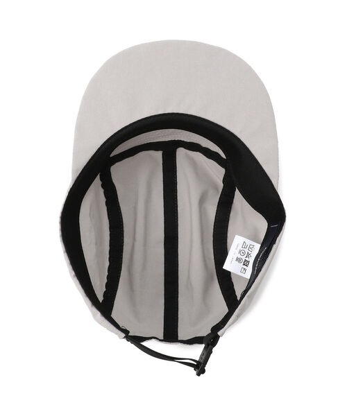 meanswhile(ミーンズワイル)の「meanswhile / ミーンズワイル Water-repellent Jet Cap MW-HT21102(ハット・メンズ・ブラック/ライトグレー・FREE)」の6枚目の写真