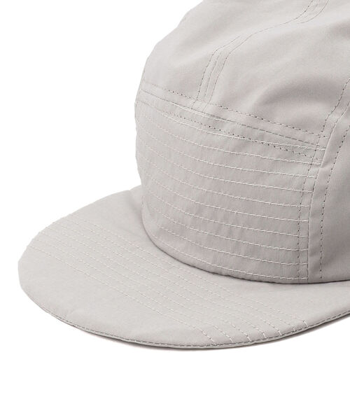 meanswhile(ミーンズワイル)の「meanswhile / ミーンズワイル Water-repellent Jet Cap MW-HT21102(ハット・メンズ・ブラック/ライトグレー・FREE)」の7枚目の写真