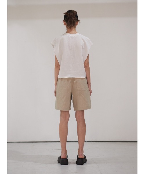 13MONTH（サーティーンマンス）の「【13month】13M SLEEVELESS TOP（Tシャツ/カットソー・レディース・ホワイト/カーキ・M/L）」の10枚目の写真