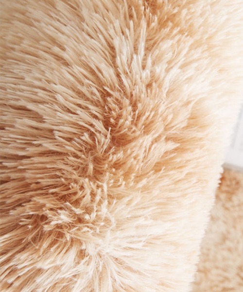 aimoha（アイモハ）の「シンプル起毛フサフササークルマット（ラグ/マット・メンズ・モカ/グレー/ピンク/キャメル/パープル/ベージュ/ブルー/レッド/オフホワイト/ライトグレー/ネイビー/ダークグレー・FREE）」の18枚目の写真