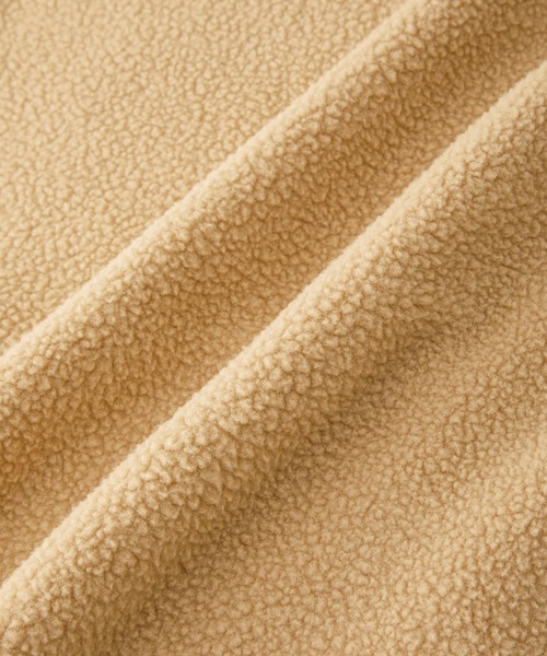 KANGOL(カンゴール)の「KANGOL / カンゴール 別注 シャギーボア ロゴ刺繍 オーバーサイズ プルオーバーパーカー(パーカー・メンズ・アイボリー/ブラウン系その他/グレイッシュベージュ/グレイッシュブルー/ブラック/ベージュ/グレー/ブラウン・M/L)」の21枚目の写真