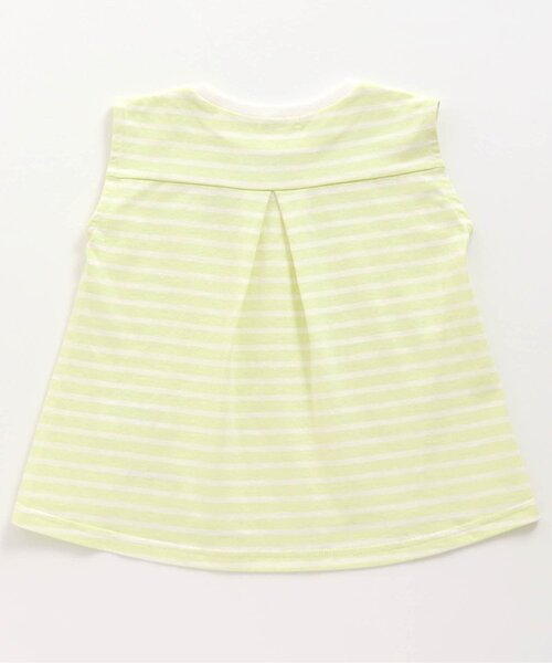 BREEZE（ブリーズ）の「カラフルボーダーフレンチTシャツ（Tシャツ/カットソー・キッズ・マルチ/レモンイエロー・90/110/120/140/150/100/130）」の4枚目の写真