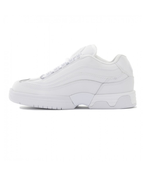DC SHOES(ディーシーシューズ)の「Ws LEGACY LITE/DC厚底ミッドカットスニーカー(スニーカー・レディース・ホワイト/ブラック・24cm/25cm/24.5cm/23cm/23.5cm)」の4枚目の写真