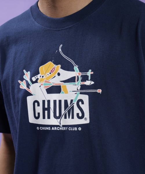 CHUMS(チャムス)の「【WEB限定】CHUMS/チャムス 半袖Tシャツ 01-1707(Tシャツ/カットソー・メンズ・レッド/ホワイト/ブルー・M/L)」の15枚目の写真