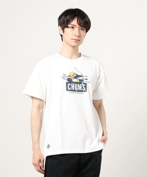 CHUMS(チャムス)の「【WEB限定】CHUMS/チャムス 半袖Tシャツ 01-1707(Tシャツ/カットソー・メンズ・レッド/ホワイト/ブルー・M/L)」の16枚目の写真