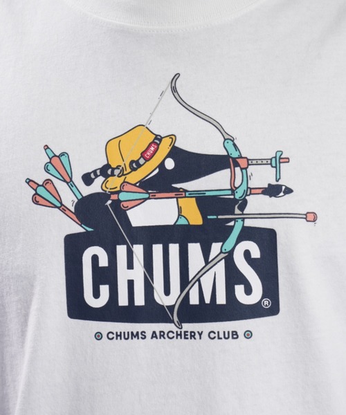 CHUMS(チャムス)の「【WEB限定】CHUMS/チャムス 半袖Tシャツ 01-1707(Tシャツ/カットソー・メンズ・レッド/ホワイト/ブルー・M/L)」の9枚目の写真