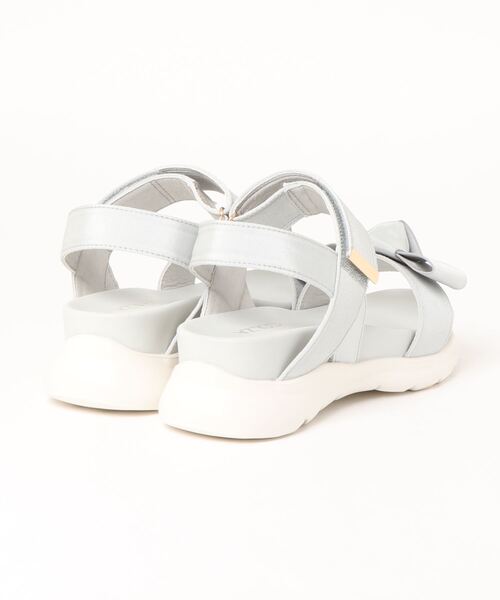 Honeys（ハニーズ）の「リボンサンダル（サンダル・レディース・ブラック/グレー/ベージュ・L/LL/M）」の9枚目の写真