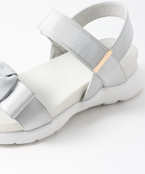 Honeys（ハニーズ）の「リボンサンダル（サンダル・レディース・ブラック/グレー/ベージュ・L/LL/M）」の16枚目の写真