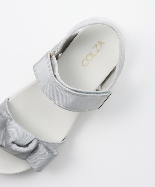 Honeys（ハニーズ）の「リボンサンダル（サンダル・レディース・ブラック/グレー/ベージュ・L/LL/M）」の14枚目の写真