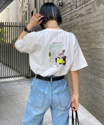 PAGEBOY | モードフォトTシャツ(Tシャツ/カットソー)