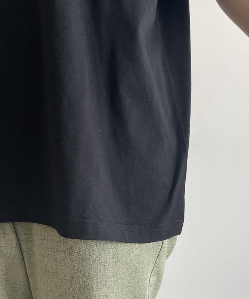 PAGEBOY(ページボーイ)の「モードフォトTシャツ(Tシャツ/カットソー・レディース・オフホワイト/ブラック/チャコールグレー・FREE)」の18枚目の写真