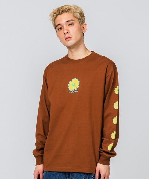 XLARGE（エクストララージ）の「FLOWER LOGO L/S TEE（Tシャツ