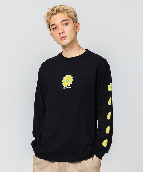 XLARGE（エクストララージ）の「FLOWER LOGO L/S TEE（Tシャツ