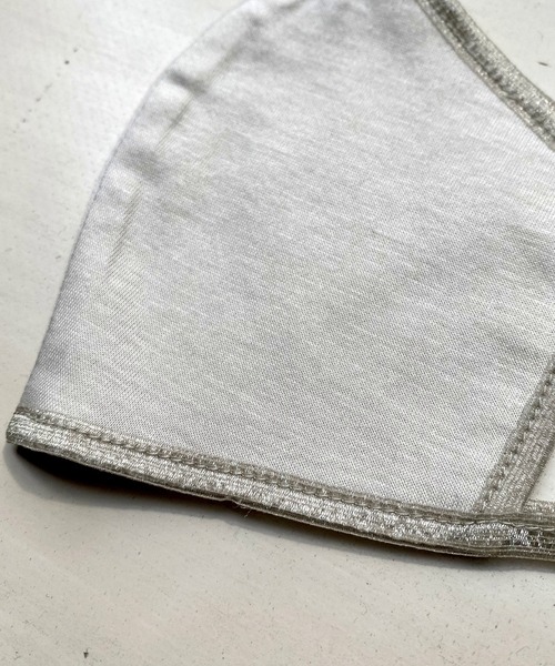 CAPRICIEUX LE'MAGE（カプリシューレマージュ）の「〈洗える〉UV冷感2層構造マスク（マスク・レディース・ライトベージュ/ライトグレー/ベージュ/ホワイト・FREE）」の5枚目の写真