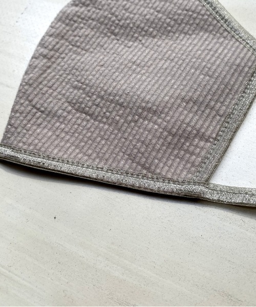 CAPRICIEUX LE'MAGE（カプリシューレマージュ）の「〈洗える〉UV冷感2層構造マスク（マスク・レディース・ライトベージュ/ライトグレー/ベージュ/ホワイト・FREE）」の13枚目の写真