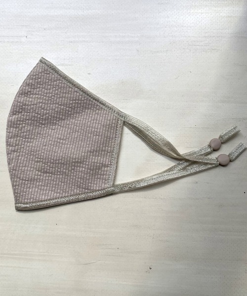 CAPRICIEUX LE'MAGE（カプリシューレマージュ）の「〈洗える〉UV冷感2層構造マスク（マスク・レディース・ライトベージュ/ライトグレー/ベージュ/ホワイト・FREE）」の14枚目の写真