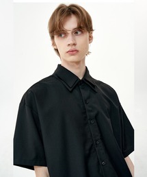 『OY/オーワイ』DOUBLE COLLAR HALF SHIRTS/ダブルカラー半袖シャツ