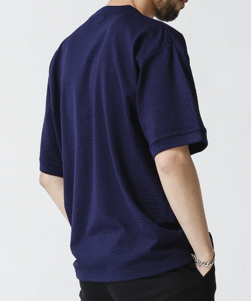 シルケットシアサッカーＴシャツ