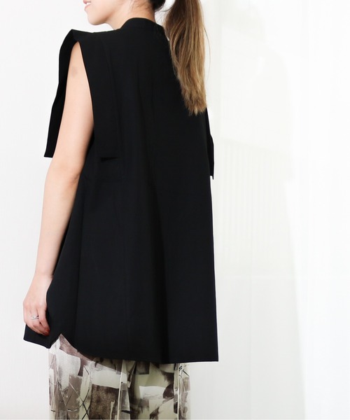 Per sist ence（パーシエンス）の「Per sist ence/パーシエンス　スクエアスリーブシャツ（シャツ/ブラウス・レディース・オフホワイト/ベージュ/ブラック・FREE）」の22枚目の写真