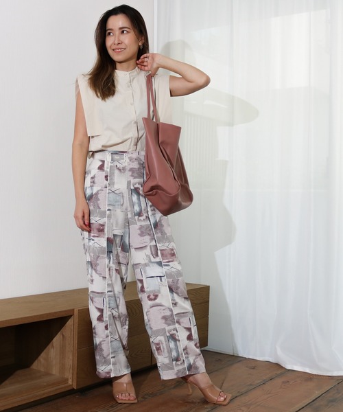 Per sist ence（パーシエンス）の「Per sist ence/パーシエンス　スクエアスリーブシャツ（シャツ/ブラウス・レディース・オフホワイト/ベージュ/ブラック・FREE）」の17枚目の写真