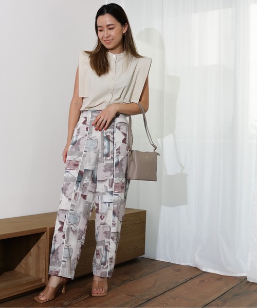 Per sist ence（パーシエンス）の「Per sist ence/パーシエンス　スクエアスリーブシャツ（シャツ/ブラウス・レディース・オフホワイト/ベージュ/ブラック・FREE）」の16枚目の写真