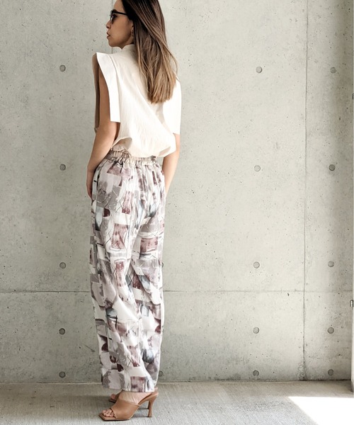 Per sist ence（パーシエンス）の「Per sist ence/パーシエンス　スクエアスリーブシャツ（シャツ/ブラウス・レディース・オフホワイト/ベージュ/ブラック・FREE）」の11枚目の写真