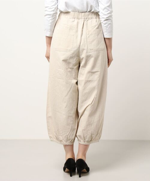 Samansa Mos2(サマンサ モスモス)の「バルーンパンツ(その他パンツ・レディース・ベージュ/キナリ/ブラック・フリ-)」の4枚目の写真