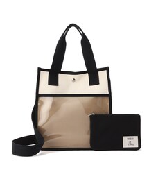 SHOO・LA・RUE | ビニール×キャンバス2WAYトート(トートバッグ)