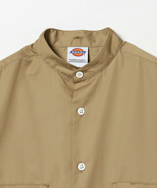 BEAMS BOY（ビームスボーイ）の「Dickies × BEAMS BOY / 別注 Detach Collar Work Shirts（シャツ/ブラウス・レディース・ネイビー/カーキ・ONE SIZE）」の15枚目の写真