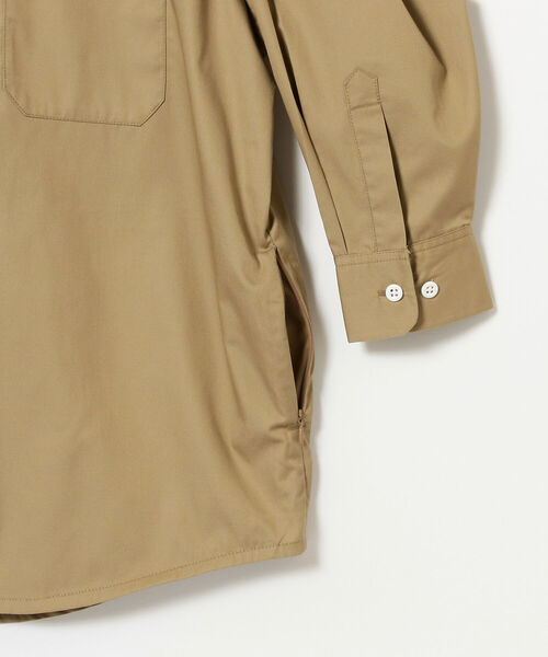BEAMS BOY（ビームスボーイ）の「Dickies × BEAMS BOY / 別注 Detach Collar Work Shirts（シャツ/ブラウス・レディース・ネイビー/カーキ・ONE SIZE）」の16枚目の写真