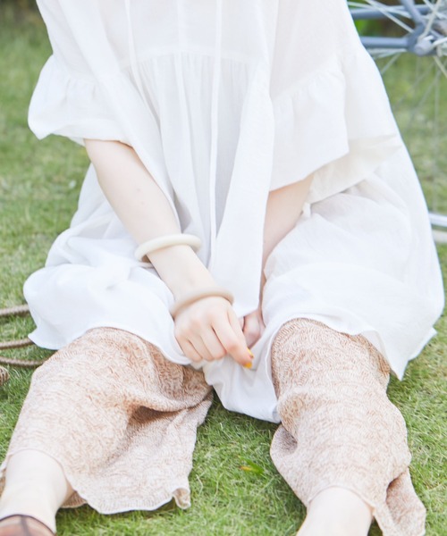 archives（アルシーヴ）の「ウッド細バングル2本set（ブレスレット・レディース・ブラウン・FREE）」の5枚目の写真