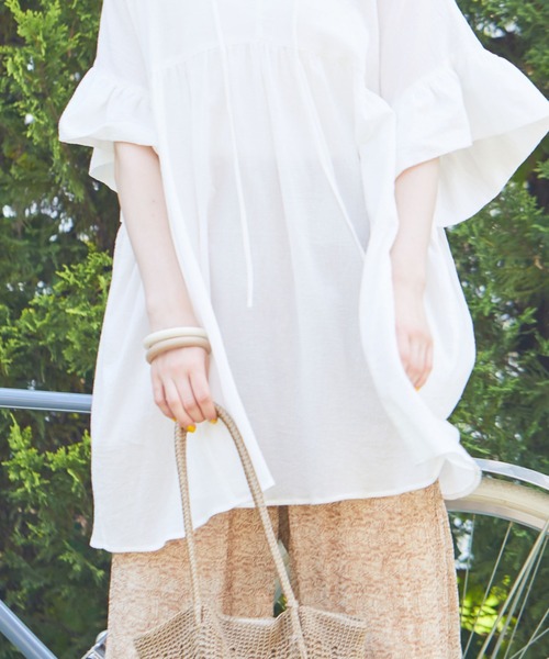 archives（アルシーヴ）の「ウッド細バングル2本set（ブレスレット・レディース・ブラウン・FREE）」の6枚目の写真