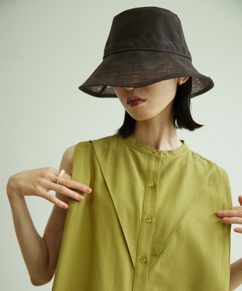 VACANCY（ヴァカンシー）の「シアーバケットハット（ハット・レディース・ブラウン・FREE）」の9枚目の写真