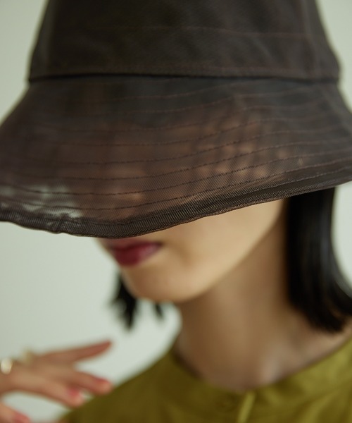 VACANCY（ヴァカンシー）の「シアーバケットハット（ハット・レディース・ブラウン・FREE）」の6枚目の写真