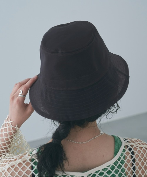 VACANCY（ヴァカンシー）の「シアーバケットハット（ハット・レディース・ブラウン・FREE）」の14枚目の写真