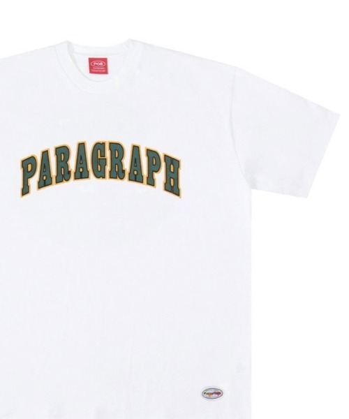 Paragraph（パラグラフ）の「Paragraph-ロゴプリント半袖Tシャツ【NO.40】（Tシャツ/カットソー・メンズ・ホワイト/ブラック/グリーン/バイオレット・FREE）」の2枚目の写真