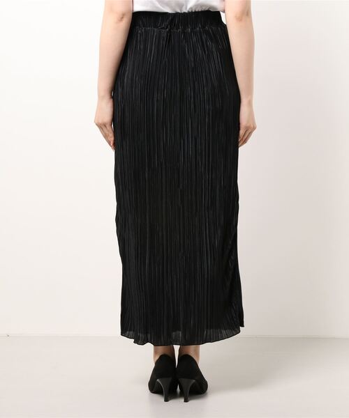 cepo（セポ）の「ランダムプリーツ　タイトスカート（スカート・レディース・ブラック/ブラウン/ブルー・M）」の21枚目の写真
