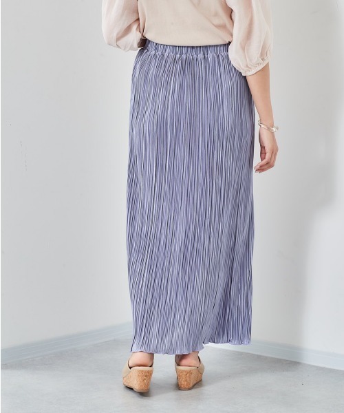 cepo（セポ）の「ランダムプリーツ　タイトスカート（スカート・レディース・ブラック/ブラウン/ブルー・M）」の14枚目の写真