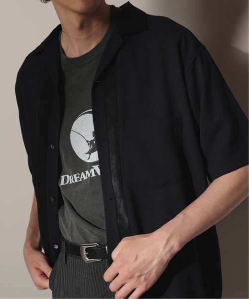 JOURNAL STANDARD relume(ジャーナルスタンダード レリューム)の「Linen like Basket Bowl シャツ(シャツ/ブラウス・メンズ・モスグリーン/ネイビー/ベージュ・LARGE/MEDIUM)」の17枚目の写真