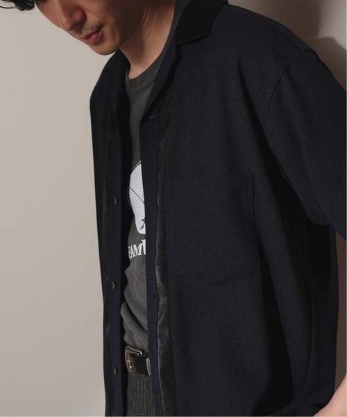 JOURNAL STANDARD relume(ジャーナルスタンダード レリューム)の「Linen like Basket Bowl シャツ(シャツ/ブラウス・メンズ・モスグリーン/ネイビー/ベージュ・LARGE/MEDIUM)」の18枚目の写真