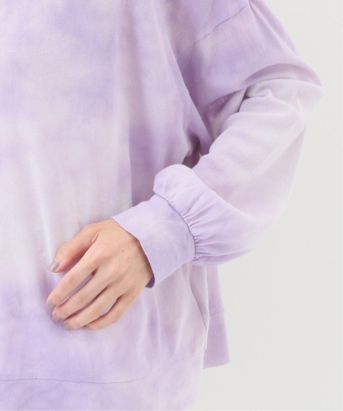 Spick &amp; Span - Spick &amp; Span コットンチュールムラゾメプルオーバー Spick & Span（スピックアンドスパン）の「コットンチュールムラ