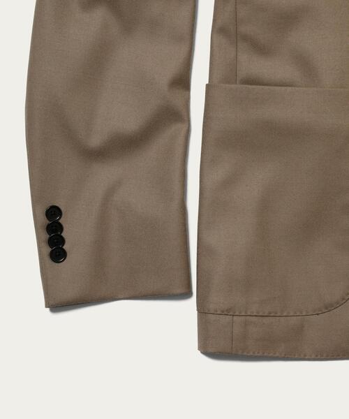 UNITED ARROWS（ユナイテッドアローズ）の「＜UNITED ARROWS＞ サキソニー 4ボタン ダブルジャケット R-MODEL（テーラードジャケット・メンズ・ベージュ・44/46/48/50/52/54/42）」の7枚目の写真