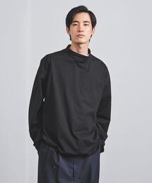 ＜EN ROUTE（アンルート）＞ モックネック ヘムコード ロングスリーブ Tシャツ