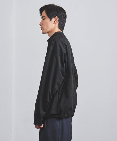 EN ROUTE（アンルート）の「＜EN ROUTE（アンルート）＞ モックネック ヘムコード ロングスリーブ Tシャツ（Tシャツ/カットソー・メンズ・ホワイト/ブラック/ネイビー・1/2/3）」の22枚目の写真