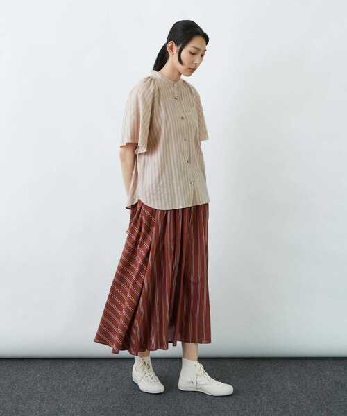 LOISIR ロワズィール トップス レディース フリーサイズ LOISIR LOISIR(ロワズィール) 葉っぱ模様 レイヤードワンピース