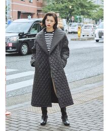 jouetie | ショールカラーキルティングコート(その他アウター)