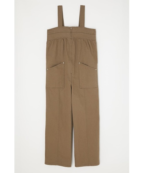 MOUSSY(マウジー)の「BOXY オーバーオール(サロペット/オーバーオール・レディース・アイボリー/ブラック/ライトカーキ・1/2)」の3枚目の写真