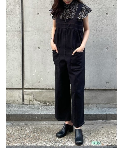 moussy オーバーオール セール】FRONT ZIP FIT サロペット（つなぎ/オールインワン